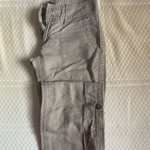Gap linen pants. Size 0